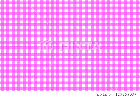 不揃いなギンガムチェック柄の幾何学パターン｜四角,チェック,青,パターン,リピート 127255937