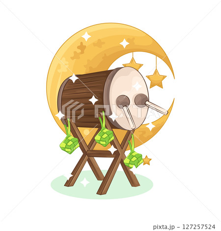 Illustration of Bedug  127257524