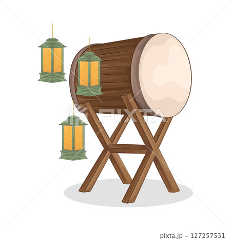 Illustration of Bedug  127257531