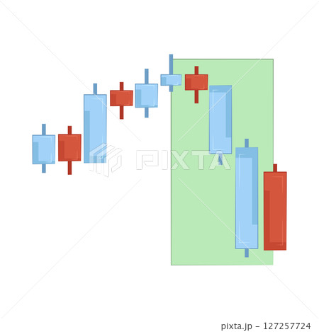 Illustration of Candlestick Illustration of Candlestick 127257724
