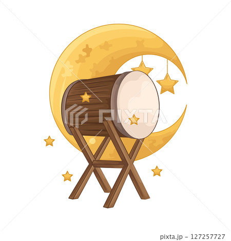 Illustration of Bedug  Illustration of Bedug  127257727