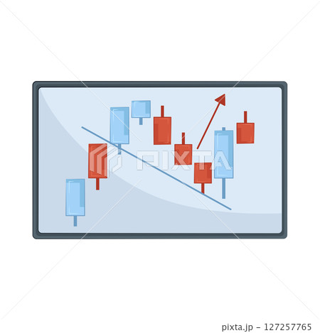Illustration of Candlestick  127257765