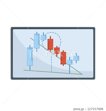 Illustration of Candlestick  127257906