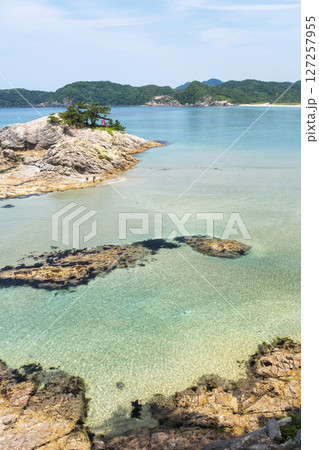 岩美ブルーの浜辺(浦富海水浴場付近) 岩美ブルーの浜辺(浦富海水浴場付近) 127257955