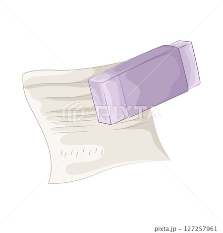 Illustration of Eraser 127257961