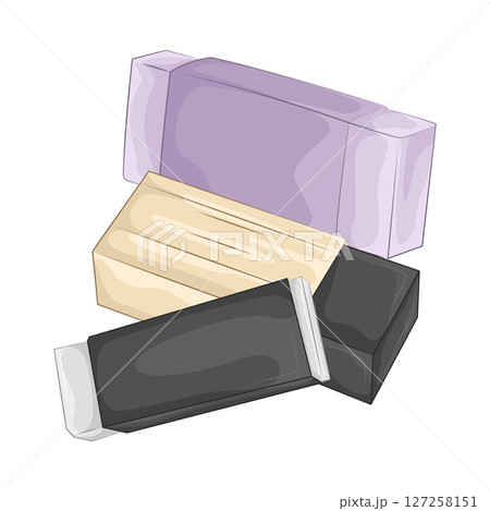 Illustration of Eraser 127258151