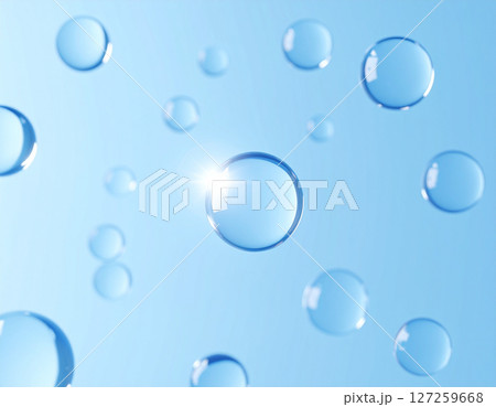 シンプルな水滴素材 シンプルな水滴素材 127259668