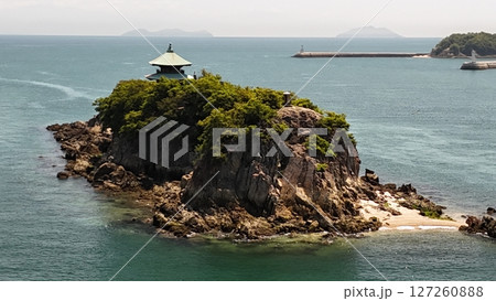 広島県福山市_瀬戸内海国立公園【鞆の浦】撮影2025年5月_ドローン空撮_FUTOMO_No51 広島県福山市_瀬戸内海国立公園【鞆の浦】撮影2025年5月_ドローン空撮_FUTOMO_No51 127260888