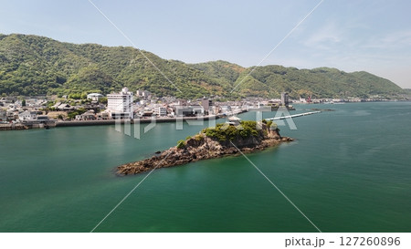 広島県福山市_瀬戸内海国立公園【鞆の浦】撮影2025年5月_ドローン空撮_FUTOMO_No48 127260896