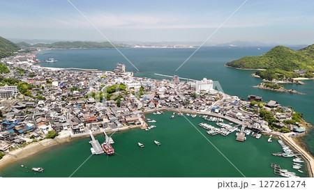 広島県福山市_瀬戸内海国立公園【鞆の浦】撮影2025年5月_ドローン空撮_FUTOMO_No16 127261274