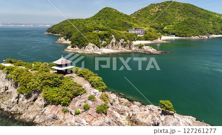 広島県福山市_瀬戸内海国立公園【鞆の浦】撮影2025年5月_ドローン空撮_FUTOMO_No40 広島県福山市_瀬戸内海国立公園【鞆の浦】撮影2025年5月_ドローン空撮_FUTOMO_No40 127261277