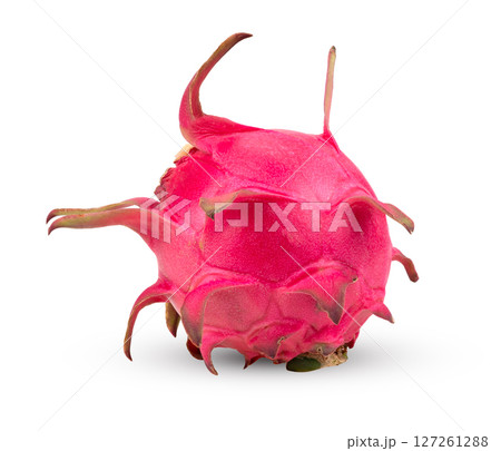dragon fruit isolated on white background 127261288