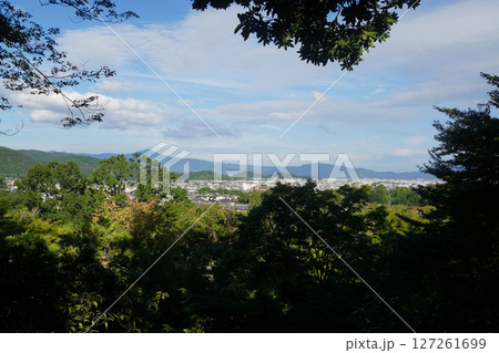 常寂光寺から見た京都市街の風景 常寂光寺から見た京都市街の風景 127261699