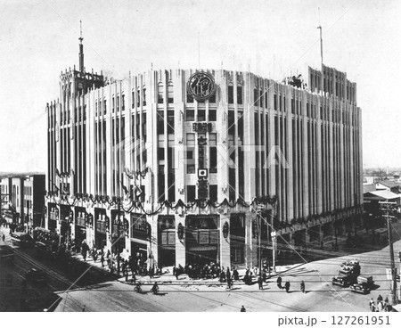 戦前の建築　デパート　伊勢丹 127261951