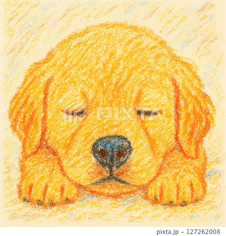 寝る子犬 127262008