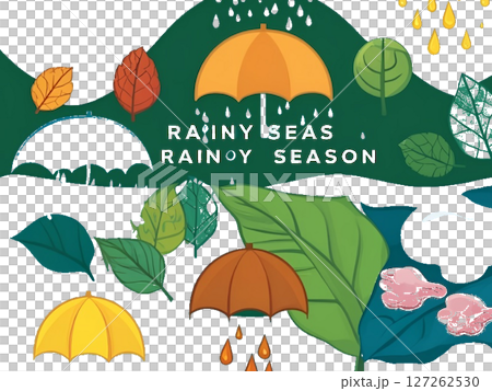 雨季的例證 雨季的例證 127262530