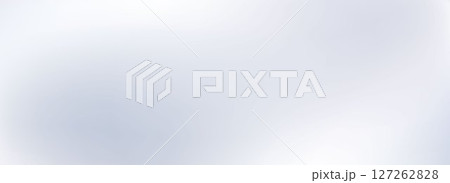 Smooth wavy grey gradient background. Gloss silver liquid satin wallpaper. Abstract silky pearly color texture for banner, presentation, flyer, graphic design. Vector soft blurred pearl backdrop 127262828