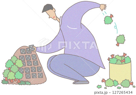 社会問題 - 山林伐採・ソーラーパネル設置 127265434