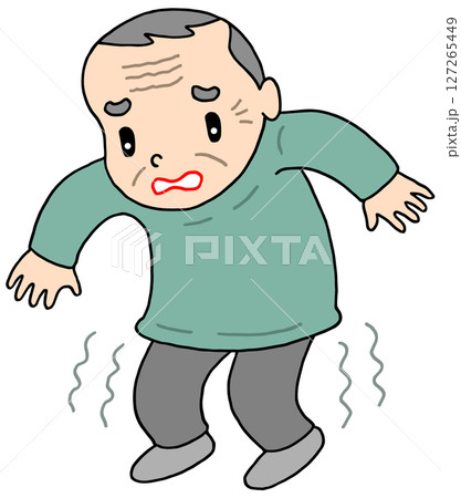 健康問題 - 高齢者・歩行困難・加齢・筋力低下 127265449