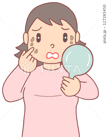 健康問題 - シミ・そばかす・肌疾患・色素沈着 127265450