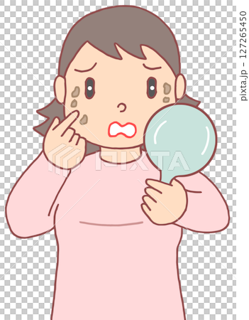 健康問題 - シミ・そばかす・肌疾患・色素沈着 127265450