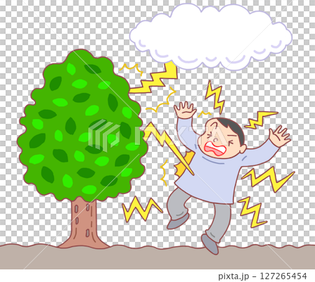 気象災害 - 側撃雷・雷撃・落雷・気象災害 127265454