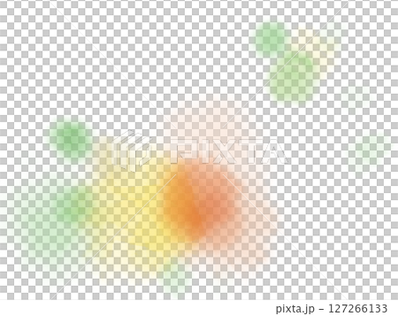 具有橙色、黃色和黃綠色模糊的柔和背景材料 127266133
