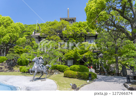 須磨寺　源平の庭　宝物殿 127266874