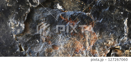 High-resolution natural stone surface with erosion patterns. High-resolution natural stone surface with erosion patterns. 127267060
