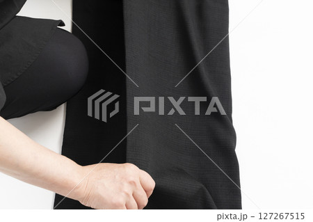 男性着物のたたみ方 127267515