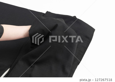 男性着物のたたみ方 127267518