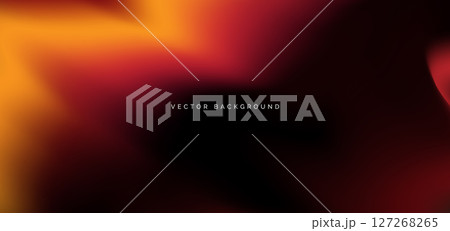 Redand orange gradient on dark background. You use can banner, brochre, presentation. 127268265
