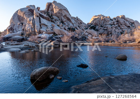 Barkers Dam in Joshua Tree National Park Barkers Dam in Joshua Tree National Park 127268564