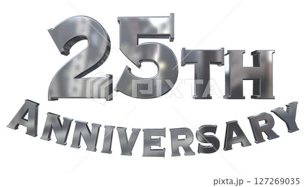 3DCG文字「25th Anniversary/25周年マークキラキラ」 3DCG文字「25th Anniversary/25周年マークキラキラ」 127269035