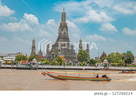 ワットアルンから見たワットプラケオ 127269224