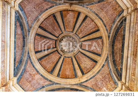 Mafra, Portugal - Apr 11, 2025: Interior of the Mafra National Palace at Mafra, Portugal. 127269831