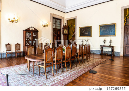 Mafra, Portugal - Apr 11, 2025: Interior of the Mafra National Palace at Mafra, Portugal. 127269855