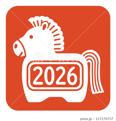 馬のハンコ 127270737