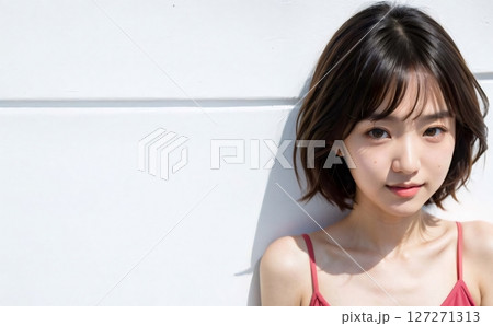 健康的な女性 127271313