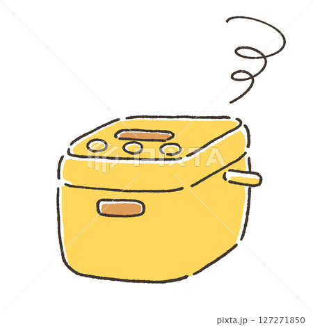 故障した炊飯器のイラスト 127271850
