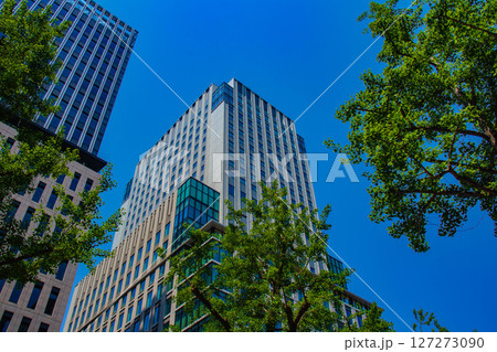 【大阪風景】御堂筋沿いのビル群(淀屋橋から心斎橋まで) 【大阪風景】御堂筋沿いのビル群(淀屋橋から心斎橋まで) 127273090