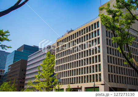 【大阪風景】御堂筋沿いのビル群（淀屋橋から心斎橋まで） 127273130