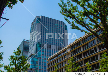 【大阪風景】御堂筋沿いのビル群（淀屋橋から心斎橋まで） 127273161