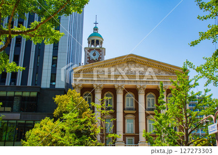 【大阪風景】御堂筋沿いのビル群（淀屋橋から心斎橋まで） 127273303