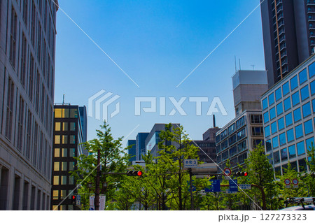 【大阪風景】御堂筋沿いのビル群（淀屋橋から心斎橋まで） 127273323