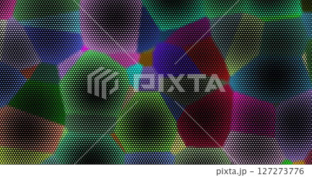 Abstract geometric colorful graphic design print honeycomb pattern. Vector illustration. Abstract geometric colorful graphic design print honeycomb pattern. Vector illustration. 127273776