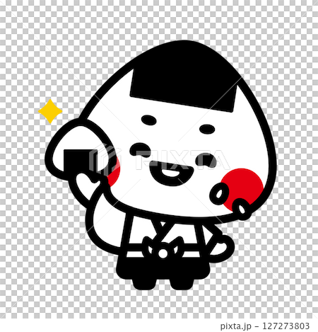 おにぎりが大好きなおにぎり小僧 おにぎりが大好きなおにぎり小僧 127273803