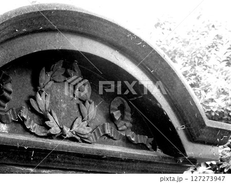 old stone statue in ancient style old stone statue in ancient style 127273947