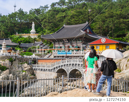 釜山 海東龍宮寺本殿 大雄寶殿 釜山 海東龍宮寺本殿 大雄寶殿 127274150