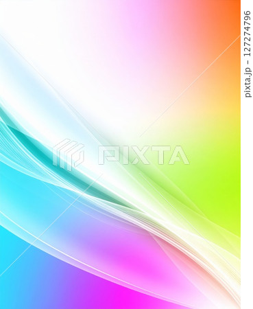 Abstract multicolor 3d gradient background with hi-tech elements and waves Abstract multicolor 3d gradient background with hi-tech elements and waves 127274796